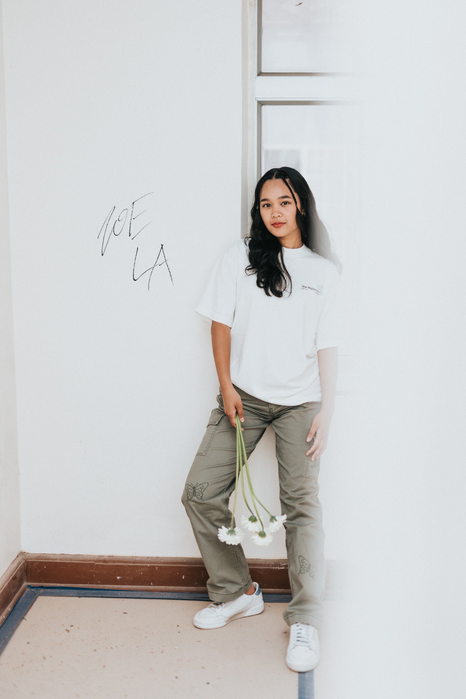 New Beginnings - Best Days Tee - Off White