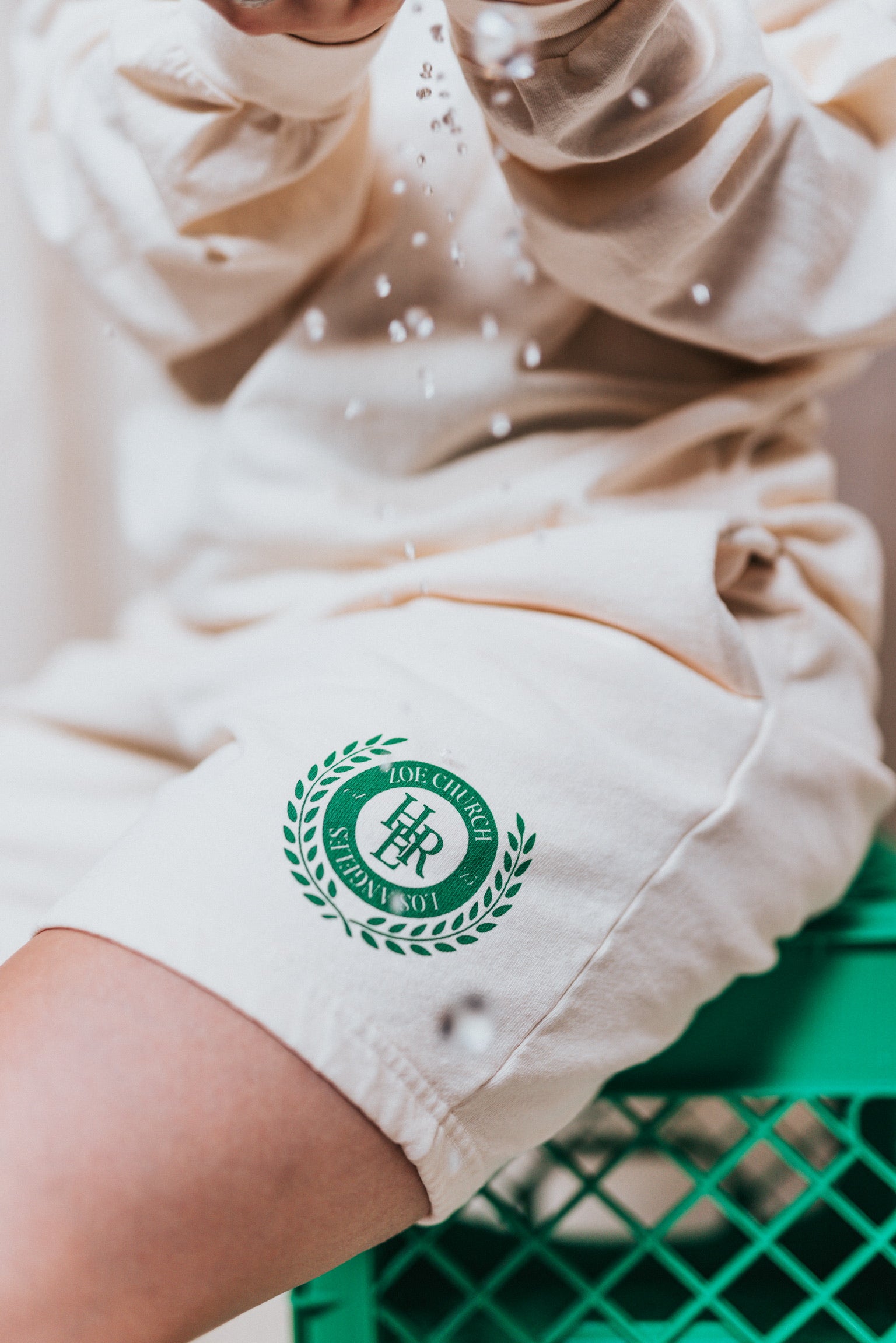 Her Crest Shorts