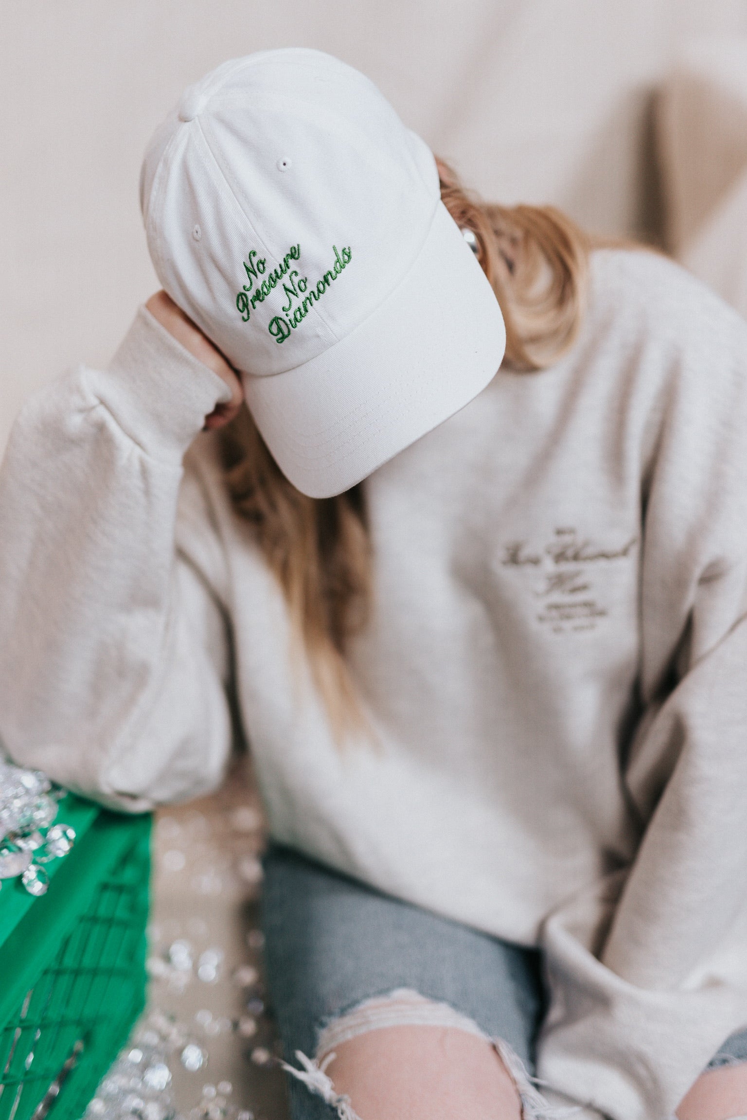 23' SZN 2 HER - Dad Hat - White