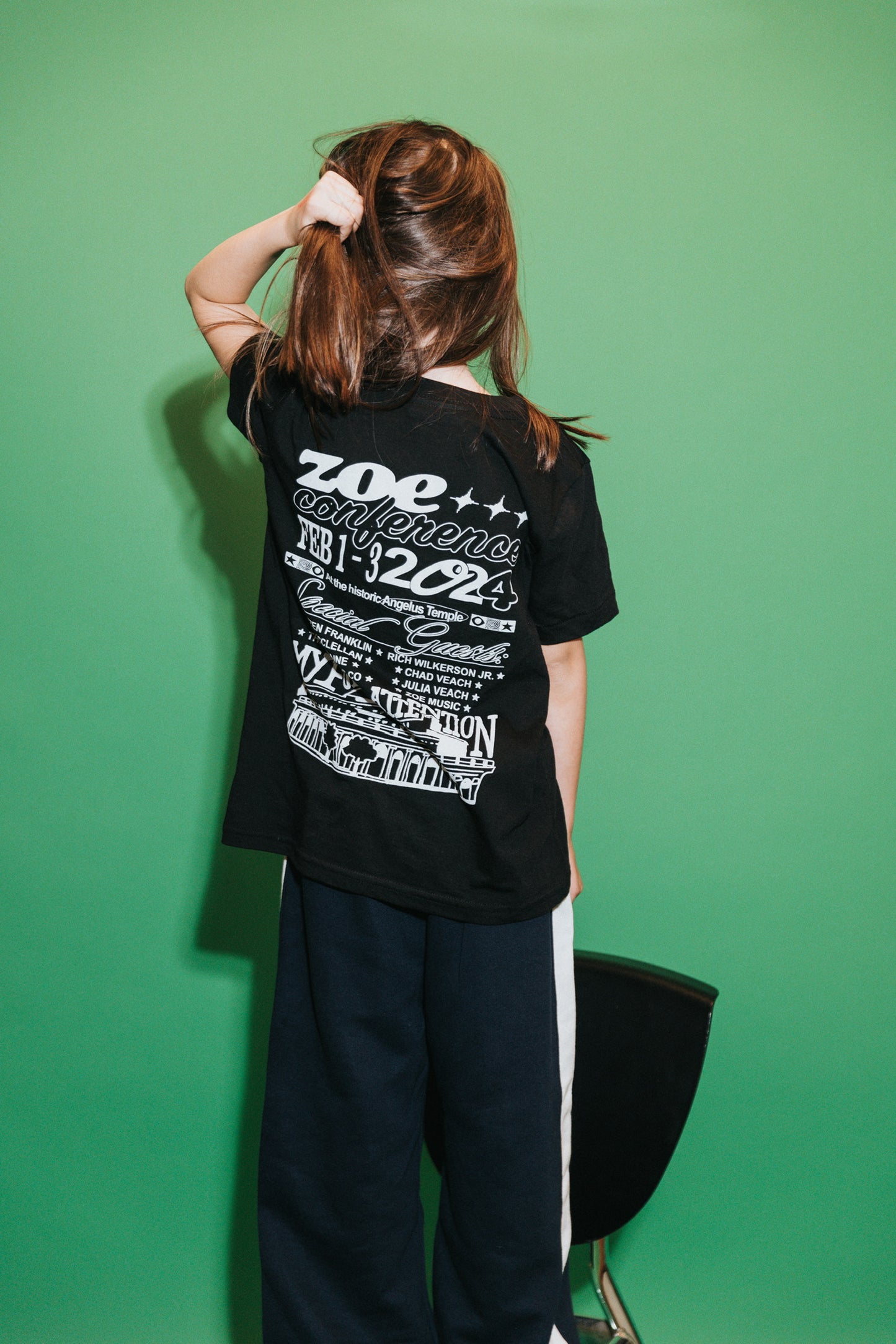ZOE CONF 24 | Kids Conference Tee - Black