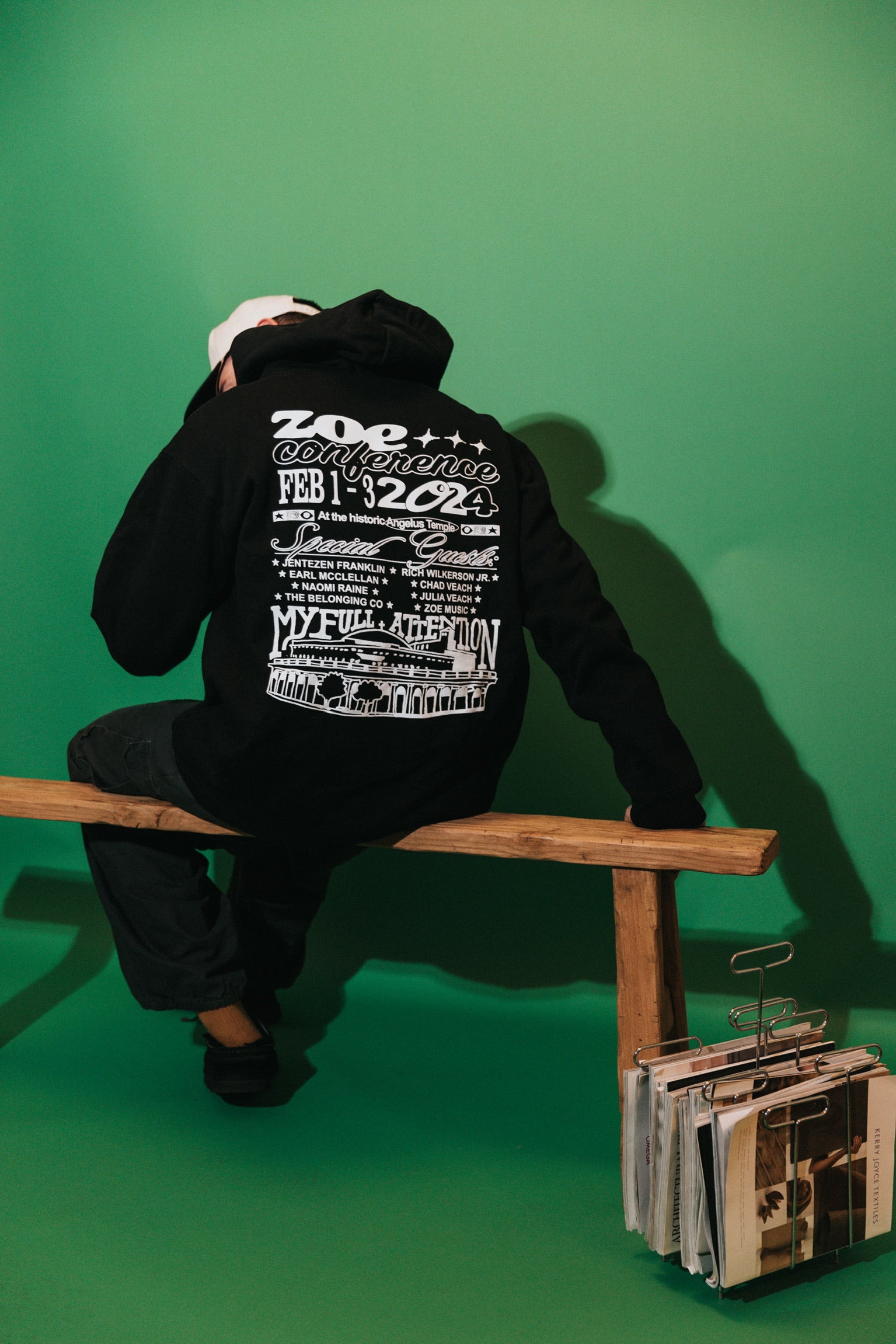 Zoe Conference 24 Hoodie Black