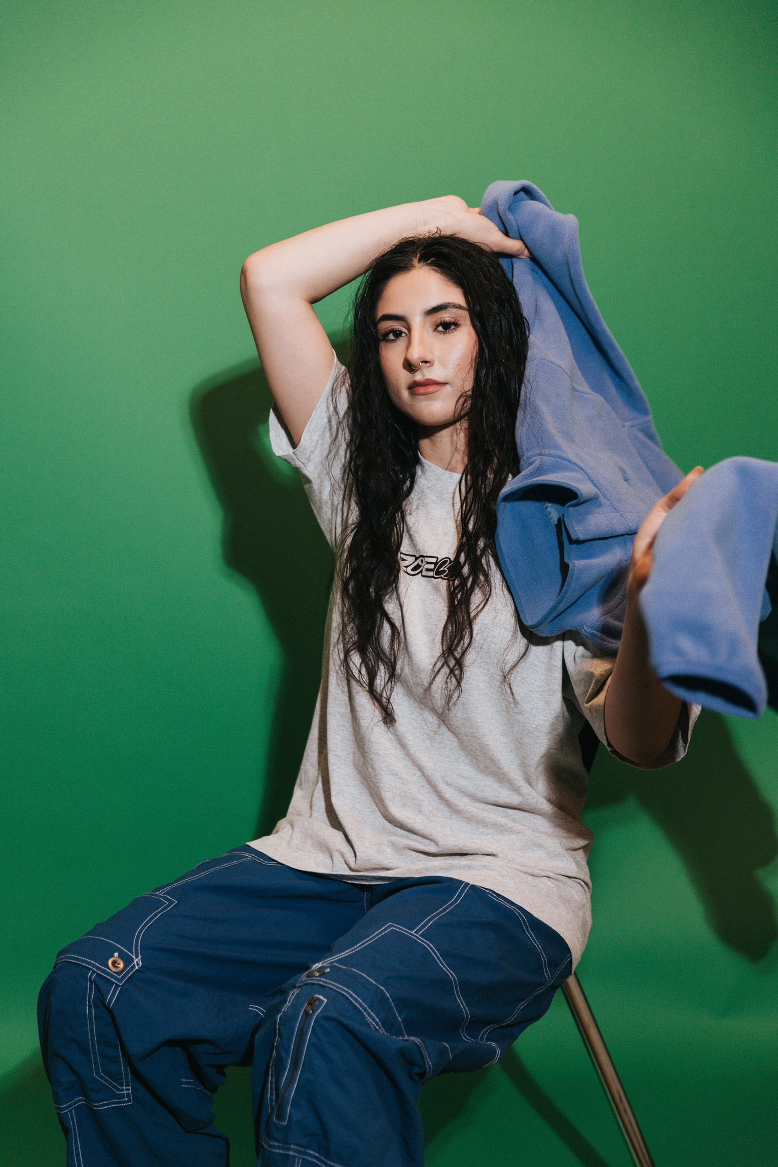 ZOE CONF 24 | Quarter Zip - Blue