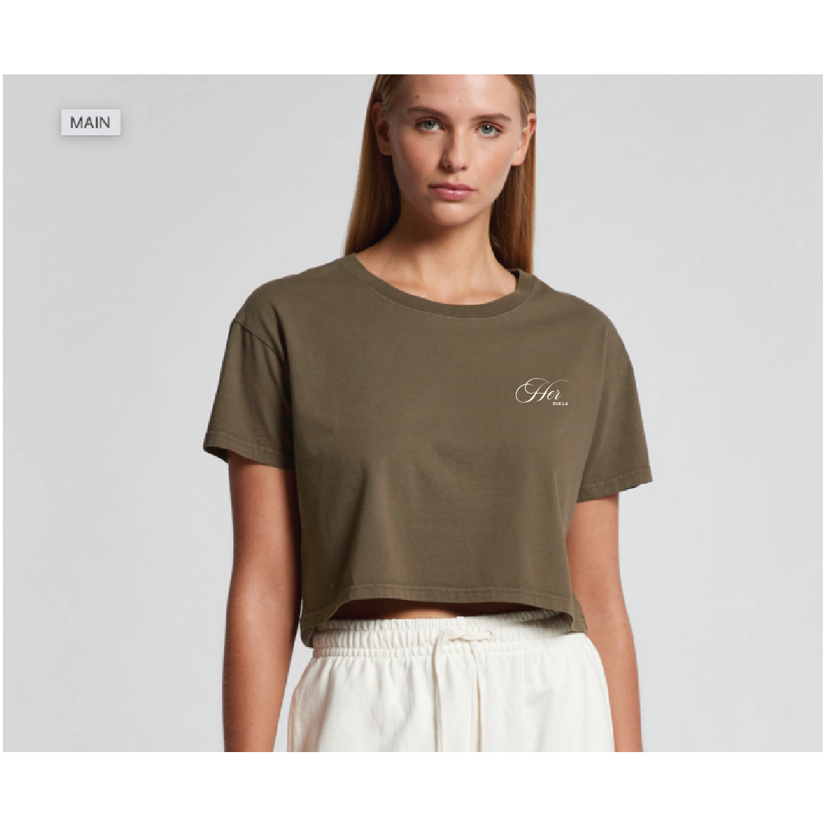 Her Cropped Tee