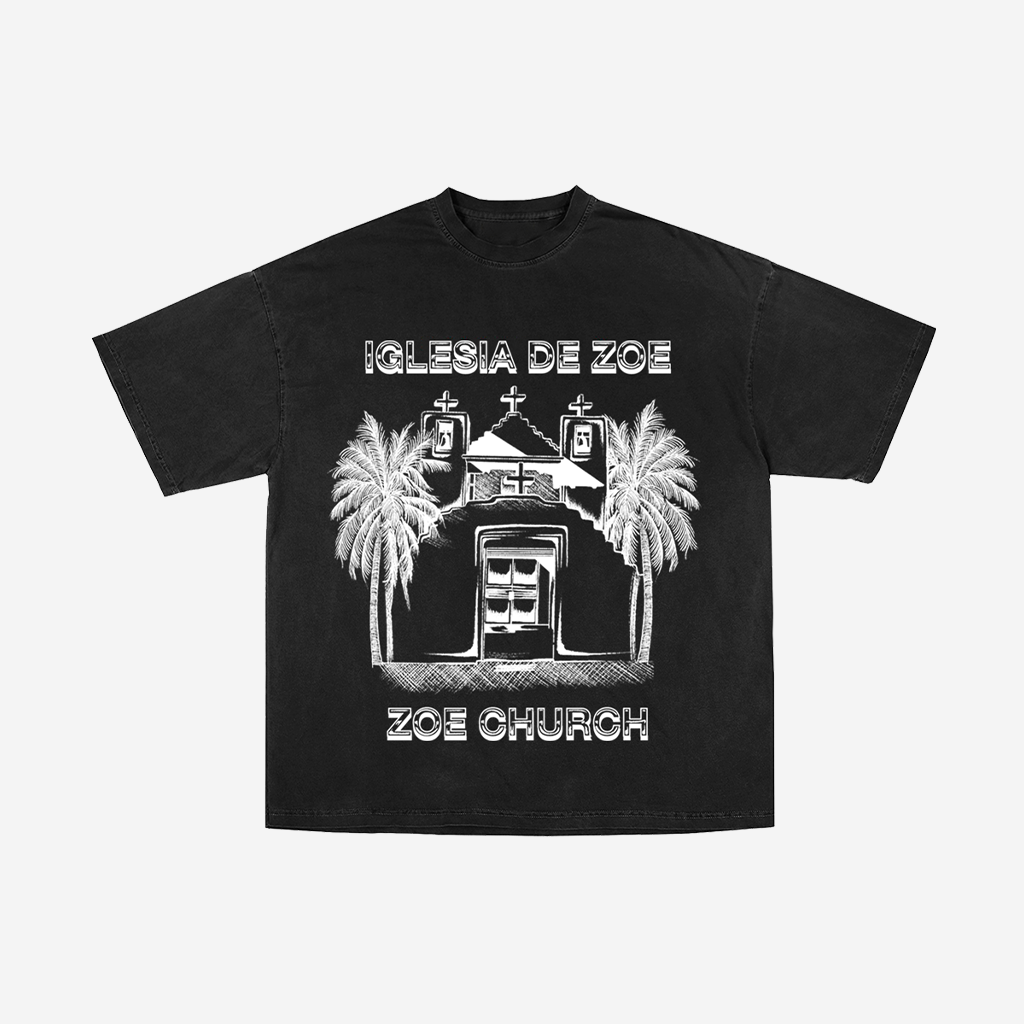 Iglesia Black Crew Tee