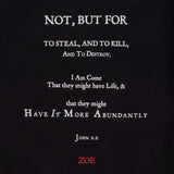 Zoe Abundant Life Tee