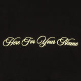 ZOE CONF 26 | Here For Your Name Black Hoodie