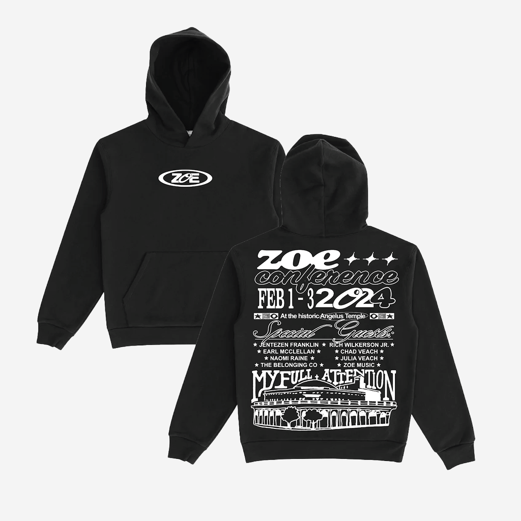Zoe Conference 24 Hoodie Black